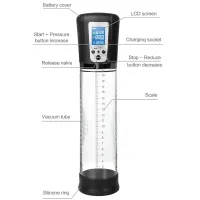 Passion Pump Dijital Göstergeli Şarjlı Otomatik Güçlü Penis Pompası Passion Pump Dijital Göstergeli Şarjlı Otomatik Güçlü Penis Pompası