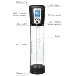 Passion Pump Dijital Göstergeli Şarjlı Otomatik Güçlü Penis Pompası Passion Pump Dijital Göstergeli Şarjlı Otomatik Güçlü Penis Pompası
