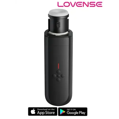Lovense Solace Telefon Kontrollü İleri Geri Hareketli Erkek Mastürbatör