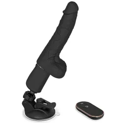 Isıtmalı İleri Geri ve Dönme Hareketli Şarjlı Uzaktan Kumandalı Vantuzlu Sex Makinesi