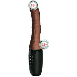 Pipedream King Cock Plus Thrusting İleri Geri Hareketli Isıtmalı Dildo Melez